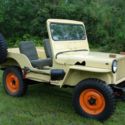 1953 willys jeep converted to turbo diesel