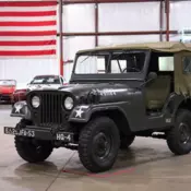 1953 Willys M38A1  30579 Miles Green Jeep