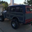 1953 Willys Wagon on a 1986 Chevy K-5 4x4 frame