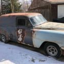 1954 54 Chevrolet 2 Door Sedan Delivery Wagon Project 6cyl Auto Chevy Sdn 53 52