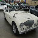 1954 Austin Healey 100-4 Roadster 64502 Miles Old English White Convertible Inli