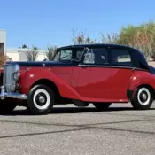 1954 Bentley R-Type  92000 Miles Claret with Black Two Tone LHD Saloon with Sunr