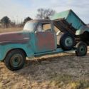 1954 CHEVEROLET CHEVY 3800 9FT BED WITH DUMP BED PROJECT TRUCK 5 WINDOW RARE RIG