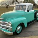 1954 Chevrolet 3100 5-Window 235 I6 3-on-the-tree 54504 Miles Turquoise Pickup T