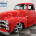 1954 Chevrolet 3100 5 Window 2566 Miles Red Pickup Truck 350 V8 3 Speed Automati
