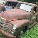 1954 Chevrolet 3100 half ton short bed patina pickup barn find