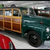 1954 Chevrolet 4400 WOODY ESTATE BUS 61189 Miles GREEN Wagon