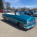 1954 Chevrolet Bel Air  7935 Miles Turquoise Roadster 8 Automatic