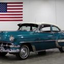 1954 Chevrolet Bel Air  8402 Miles Teal Coupe 235 V6 Automatic