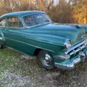1954 Chevrolet Bel Air Coupe Green RWD Automatic BelAir