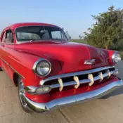 1954 Chevrolet Bel Air Red Bel Air