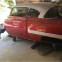 1954 Chevrolet Bel Air Special Two Door Hardtop 75,036 Miles Red/Silver  NA Manu