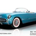 1954 Chevrolet Corvette  Pennant Blue Roadster 235 I6 2 Speed Automatic