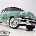 1954 Chevrolet Delray Club Coupe  93598 Miles India Ivory over Bermuda Green  23