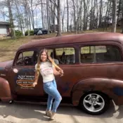 1954 Chevrolet Suburban Blue yes