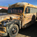 1954 Chevy 4500 school bus RV camper 36 passenger rat rod 6 cylinder ragbrai