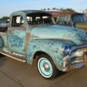 1954 CHEVY 5 window 1/2 tonner short bed