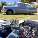 1954 Chevy Belair 2door Hotrod Ratrod Lowrider Chevrolet Classic Patina Oldie