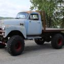 1954 chevy c-10 cab 4x4 rat rod sbc auto 42&quot; Iroks flatbed pickup truck NO RESRV