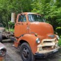 1954 Chevy Coe cabover stub nose truck excellent worn paint patina ratrod