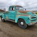 1954 Chevy pickup truck 3600 Original north Dakota farm find