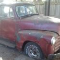 1954 chevy short bed pick up 5 window deluxe complete clear title matching #'s