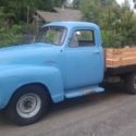 1954 chevy truck 3600 stake bed ranch truck.  Very good og condition. No Reserve