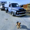 1954 F-100 Rat Rod with a 1971 Lincoln Continental Chassis 460 big block, auto