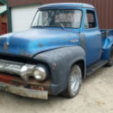 1954 F100 true barn find older hot rod big block 390 FE