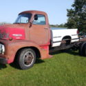 1954 Ford COE Cab Over C-500 V8 Factory Overdrive Stubnose hauler pickup hoist