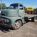 1954 Ford COE Cabover C600 truck Flatbed V8 patina paint farm find barn