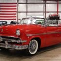 1954 Ford Crestline Sunliner 75642 Miles Torch Red Convertible 292 V8 Manual