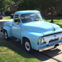 1954 Ford F-100 Robins Egg Blue, 223 I6