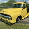 1954 Ford F-100 SWB Street Rod, 350/350, A/C 38 Miles Yellow Pickup Truck 350 3