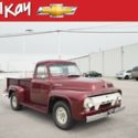 1954 Ford F-250  67816 Miles Maroon Pickup Truck  4-Speed Manual