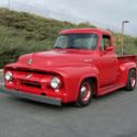 1954 Ford F100  292 Miles Red Pickup Shortbed  4-Speed Manual