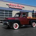 1954 Ford F100 Custom Pickup All Ford V8 Drivetrain Steel Louvered Hood