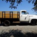 1954 Ford F350 1 Ton Flatbed ------ Restored, California Truck --------------