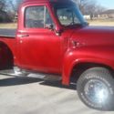 1954 Ford, Shortwheel Base, Maroon, 350 Engine and transmission