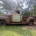 1954 GMC 100 Pickup Orange RWD Manual
