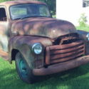 1954 gmc 3/4 ton rat rod