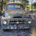1954 international r120 pickup with service box