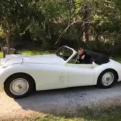 1954 jaguar xk 120 Drop Head Coupe - DHC