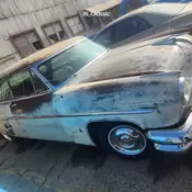 1954 Lincoln Capri V8 Coupe White