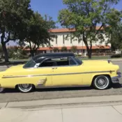 1954 Mercury Monterey Coupe Yellow