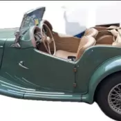 1954 MG TF 1500 Green Convertible
