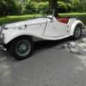 1954 MG TF  75408 Miles White CONVERTIBLE 0 Automatic
