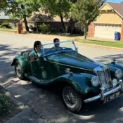 1954 MG TF Convertible Green 1250 TF