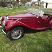 1954 MG TF Red 38K Miles