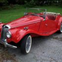 1954 MGTF Red/Red Wire Wheels